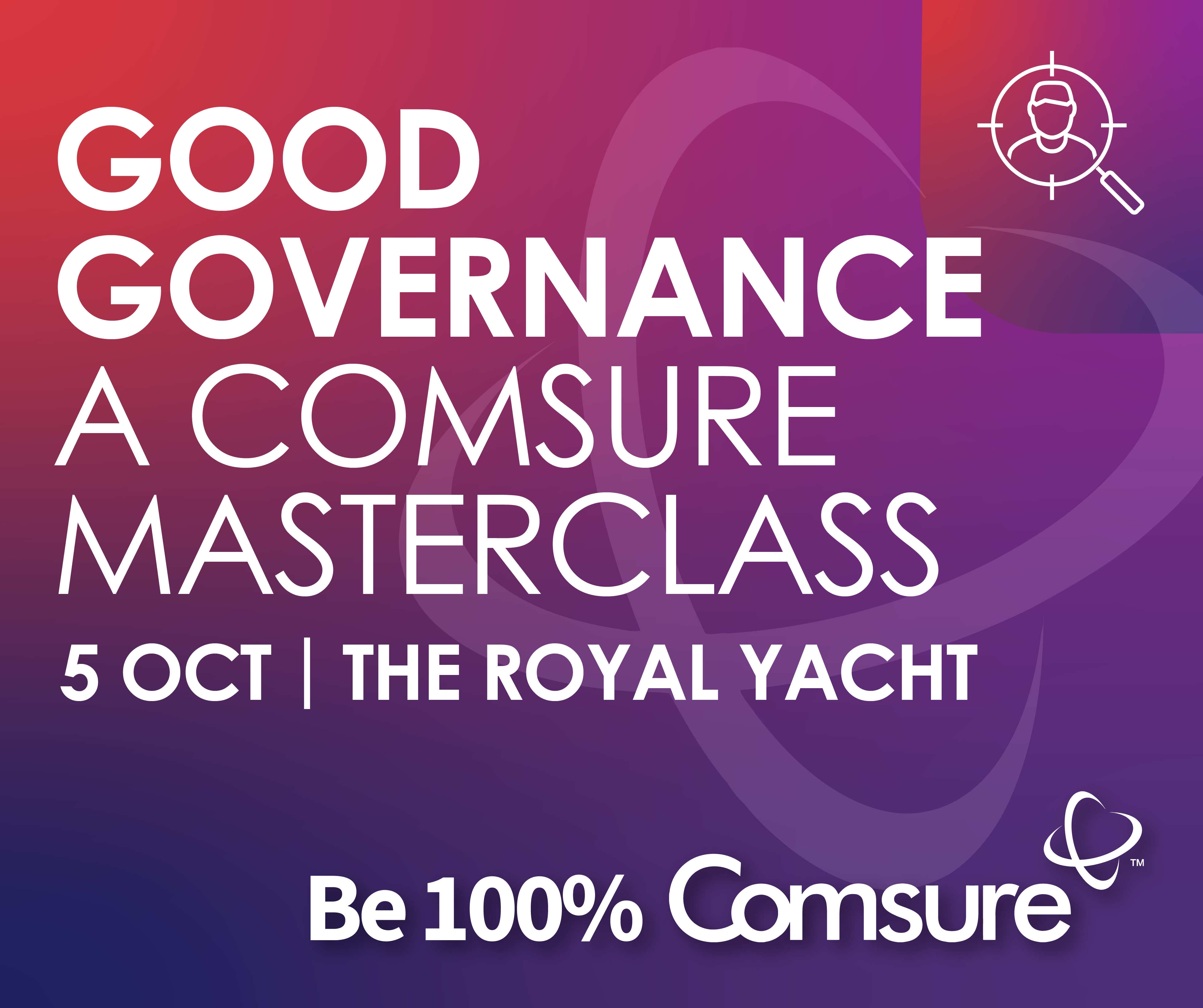 Good Governance a Comsure Masterclass Featured image